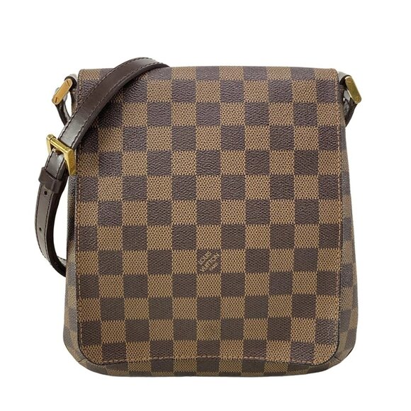 LOUIS VUITTON Musette Salsa (long strap) Ebene Damier - 733-071325 - Picture 1 of 14